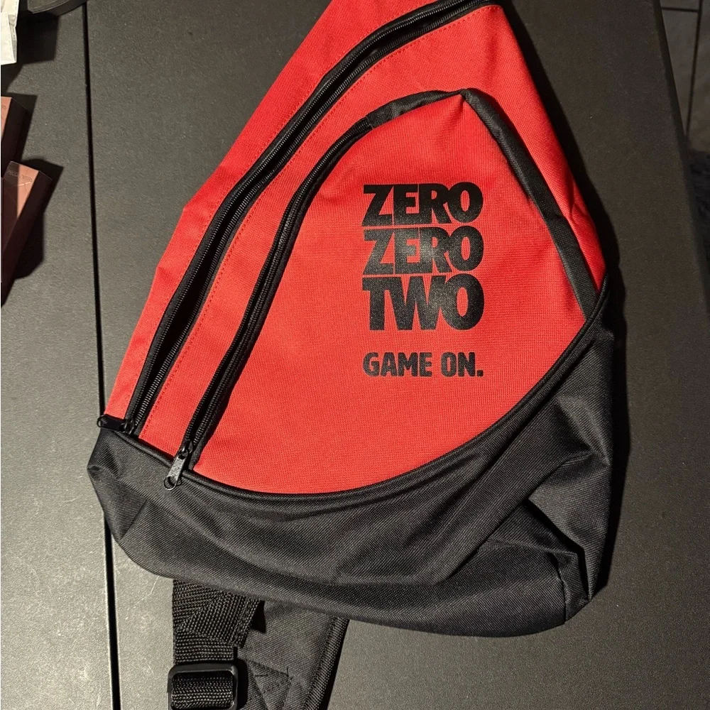 New-Red and Black Pickleball Sling Bag